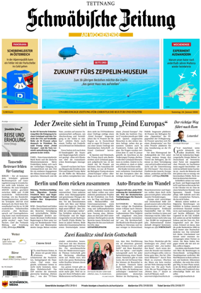 Cover of Schwabische Zeitung (Tettnang)