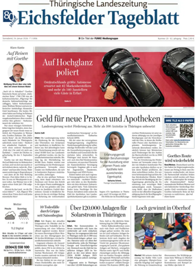 Cover of Thuringische Landeszeitung (Eichsfeld)