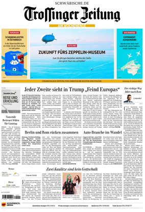Cover of Trossinger Zeitung