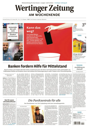 Cover of Wertinger Zeitung