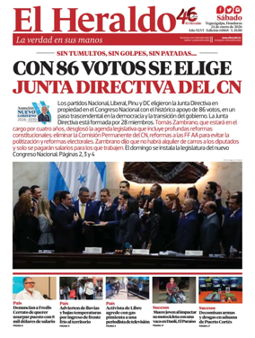 Cover of Diario El Heraldo
