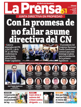 Cover of Diario La Prensa