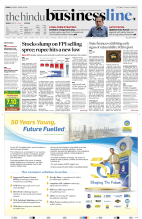 Cover of BusinessLine (Mumbai)