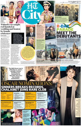 Cover of Hindustan Times (Chandigarh) - City