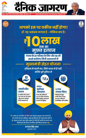 Cover of Dainik Jagran - Ranchi