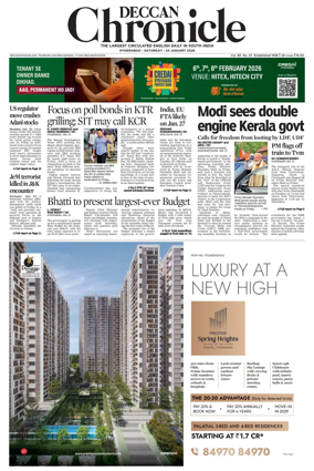 Cover of Deccan Chronicle