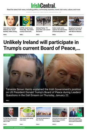 Cover of Irish Central