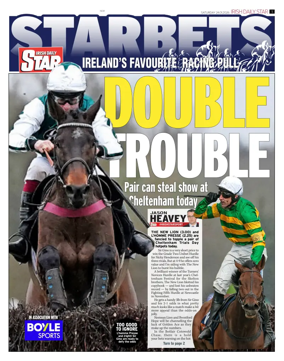 Cover of Irish Daily Star - Starbets