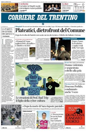 Cover of Corriere del Trentino