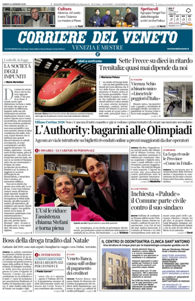 Cover of Corriere del Veneto (Venezia e Mestre)