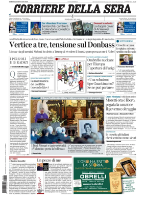 Cover of Corriere della Sera