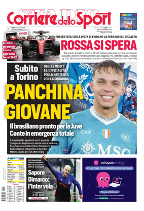 Cover of Corriere dello Sport (Campania)