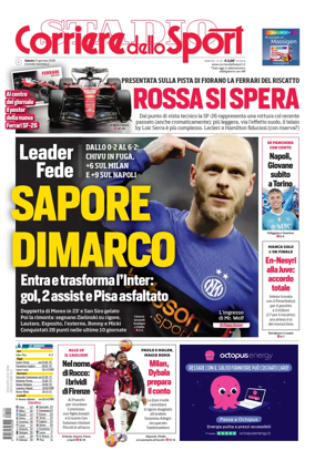 Cover of Corriere dello Sport (Lombardia)