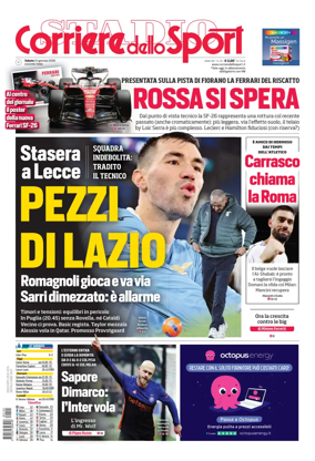 Cover of Corriere dello Sport (Roma)