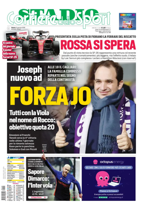 Cover of Corriere dello Sport Stadio (Firenze)