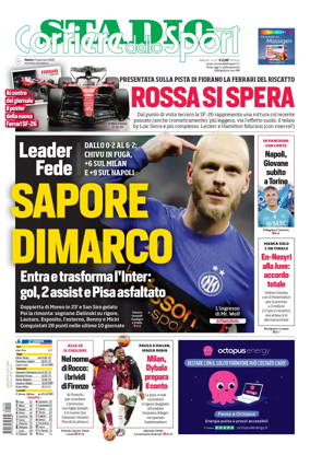 Cover of Corriere dello Sport Stadio (Nazionale)