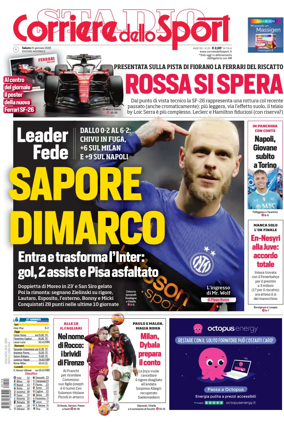 Cover of Corriere dello Sport