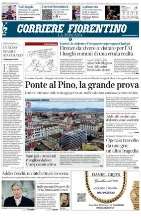 Cover of Corriere Fiorentino