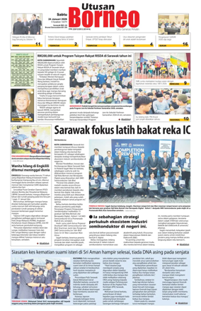 Cover of Utusan Borneo (Sarawak)
