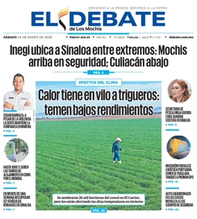 Cover of El Debate de Los Mochis