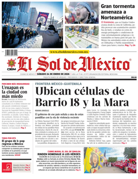 Cover of El Sol de Mexico