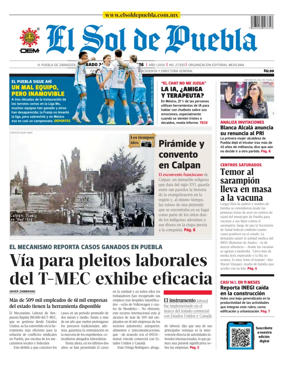 Cover of El Sol de Puebla