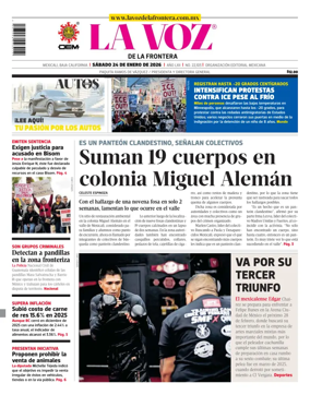 Cover of La Voz de la Frontera