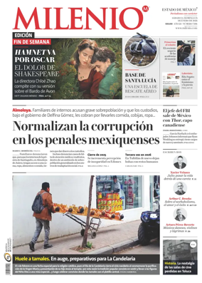 Cover of Milenio Edo de Mexico