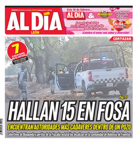 Cover of Periodico Al Dia (Leon)