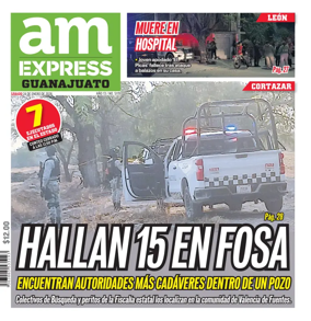 Cover of Periodico AM Express (Guanajuato)
