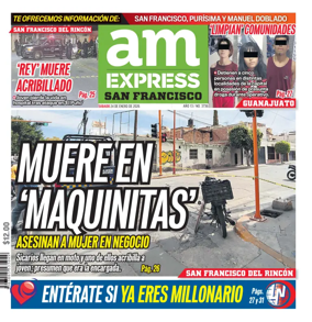Cover of Periodico AM Express (San Francisco del Ricon)