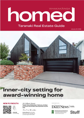 Cover of Homed Taranaki Daily News