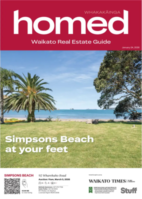 Cover of Homed Waikato Region