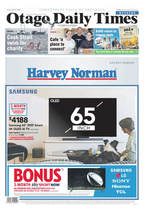 Cover of Otago Daily Times