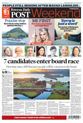 Cover of Rotorua Daily Post