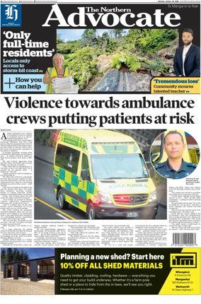 Cover of The Northern Advocate