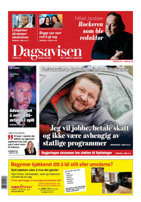 Cover of Dagsavisen