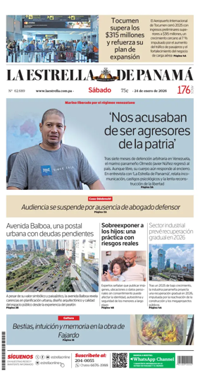 Cover of La Estrella de Panama