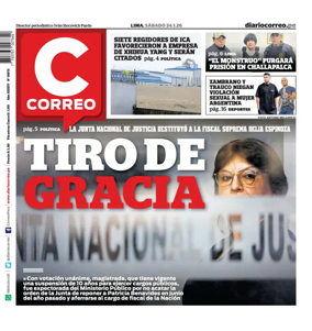 Cover of Diario Correo