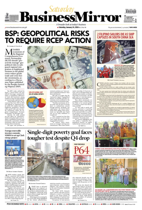 Cover of BusinessMirror