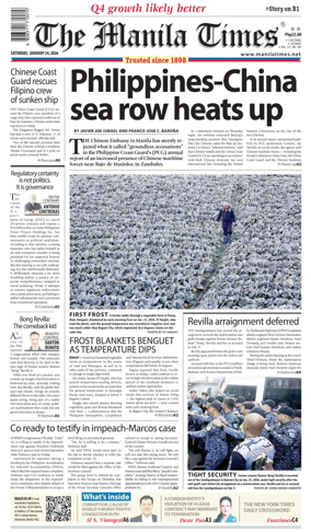 Cover of The Manila Times