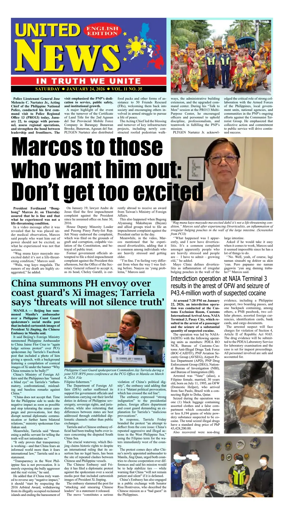 Cover of United News - English Edition