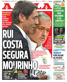 Cover of A BOLA (Portuguese)