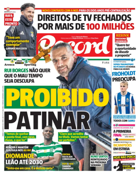 Cover of Record (Portugal)