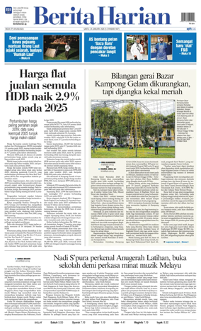 Cover of Berita Harian