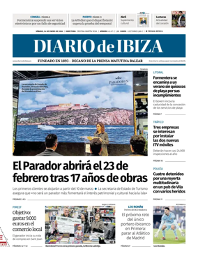 Cover of Diario de Ibiza
