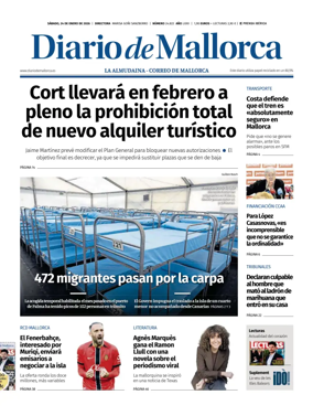 Cover of Diario de Mallorca