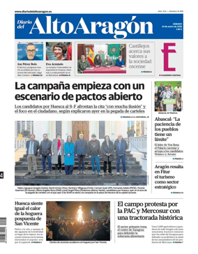 Cover of Diario del Alto Aragon