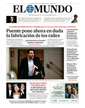 Cover of El Mundo Madrid - Weekend