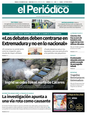 Cover of El Periodico Extremadura